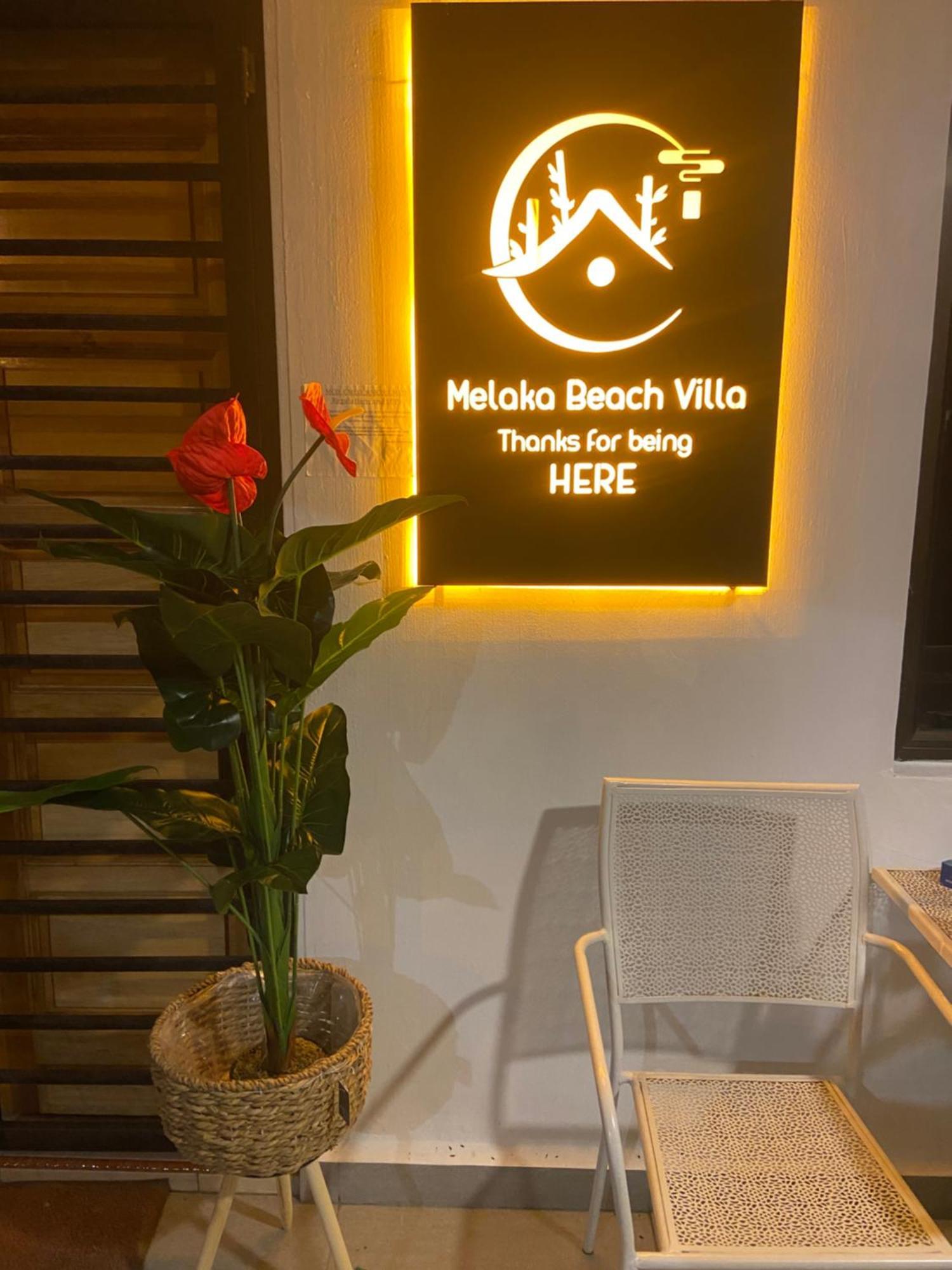 Melaka Beach Villa Kelebang Besar Exterior photo